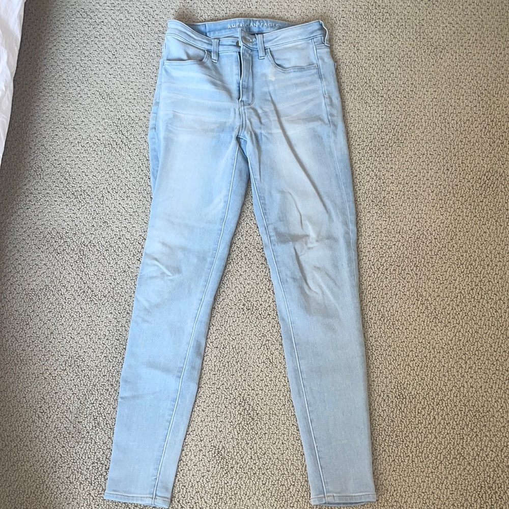 High Waisted Guess Skinny Jeans